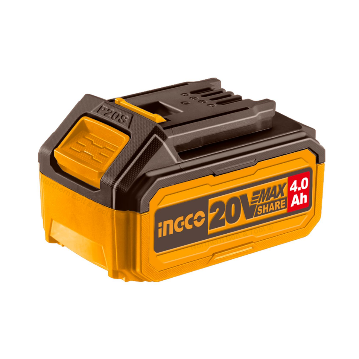 Special - Ingco 4Ah Battery 20v P20S For All Ingco Cordless Tools