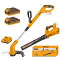 Special - Ingco 2 in 1 Cordless Blower / Trimmer Gardening Combo Kit
